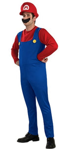 Adults and Kids Super Mario Bros Cosplay Dance Costume Set