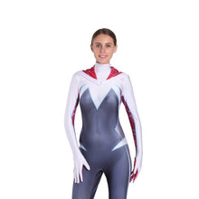 Load image into Gallery viewer, Gwen Stacy Costume Cosplay Women Girls Venom Spider Spiderman Hoodie Spandex Lycra Zentai Suit Superhero Bodysuit Jumpsuits