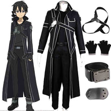 Load image into Gallery viewer, Anime Sword Art Online Kirito Cosplay Costume