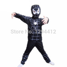 Load image into Gallery viewer, Red Spiderman Costume Black Spiderman Superman