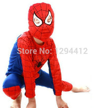 Load image into Gallery viewer, Red Spiderman Costume Black Spiderman Superman