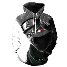 Load image into Gallery viewer, 2019 Men Women Naruto Hoodies Kakashi Cosplay Pullovers Sweatshirts Zipper Jacket Hoodie Sportswear Long sleeve clothing