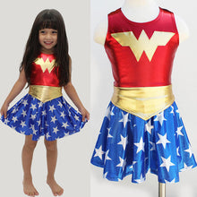 Load image into Gallery viewer, Costume for Kids Super Hero theme Costume for Girls (3-9Years)
