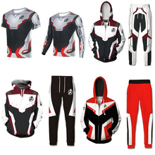 Load image into Gallery viewer, Avengers 4 Endgame Hoodies Advanced Tech 3D print T-shirt Hoodies Men's Zipper Sweatshirts Pants Set Jacket Cosplay Costume