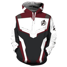Load image into Gallery viewer, Avengers 4 Endgame Hoodies Advanced Tech 3D print T-shirt Hoodies Men's Zipper Sweatshirts Pants Set Jacket Cosplay Costume