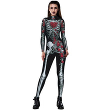 Load image into Gallery viewer, New Women's Sexy Bodysuits 3D Skull For Women